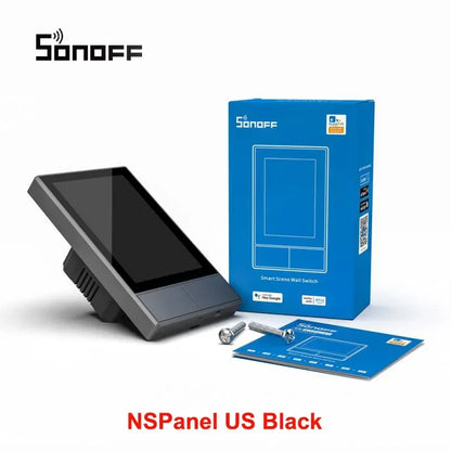 SONOFF NSPanel – Slim Home Control Panel & Wand­schakelaar | EU/US | Touchscreen, Thermostaat, Alexa & Google